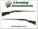 AH Fox A Grade 12 Ga 28in - 1 of 4