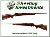 Weatherby Mark V Deluxe 257 Wthy - 1 of 4