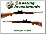 Remington 760 pump 30-06 made in 1997 Basket Weave Deluxe - 1 of 4
