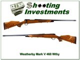 Weatherby Mark V Custom Shop 460 Wthy Mag as new! - 1 of 4