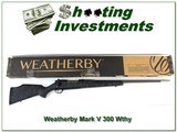 Weatherby Mark V Accumark as new, unfired and in box - 1 of 4