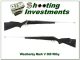 Weatherby Mark V Stainless in 300 Wthy Exc Cond - 1 of 4