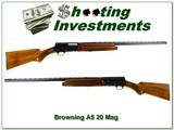 Browning A5 Magnum 20 Ga 67 Belgium Blond! - 1 of 4