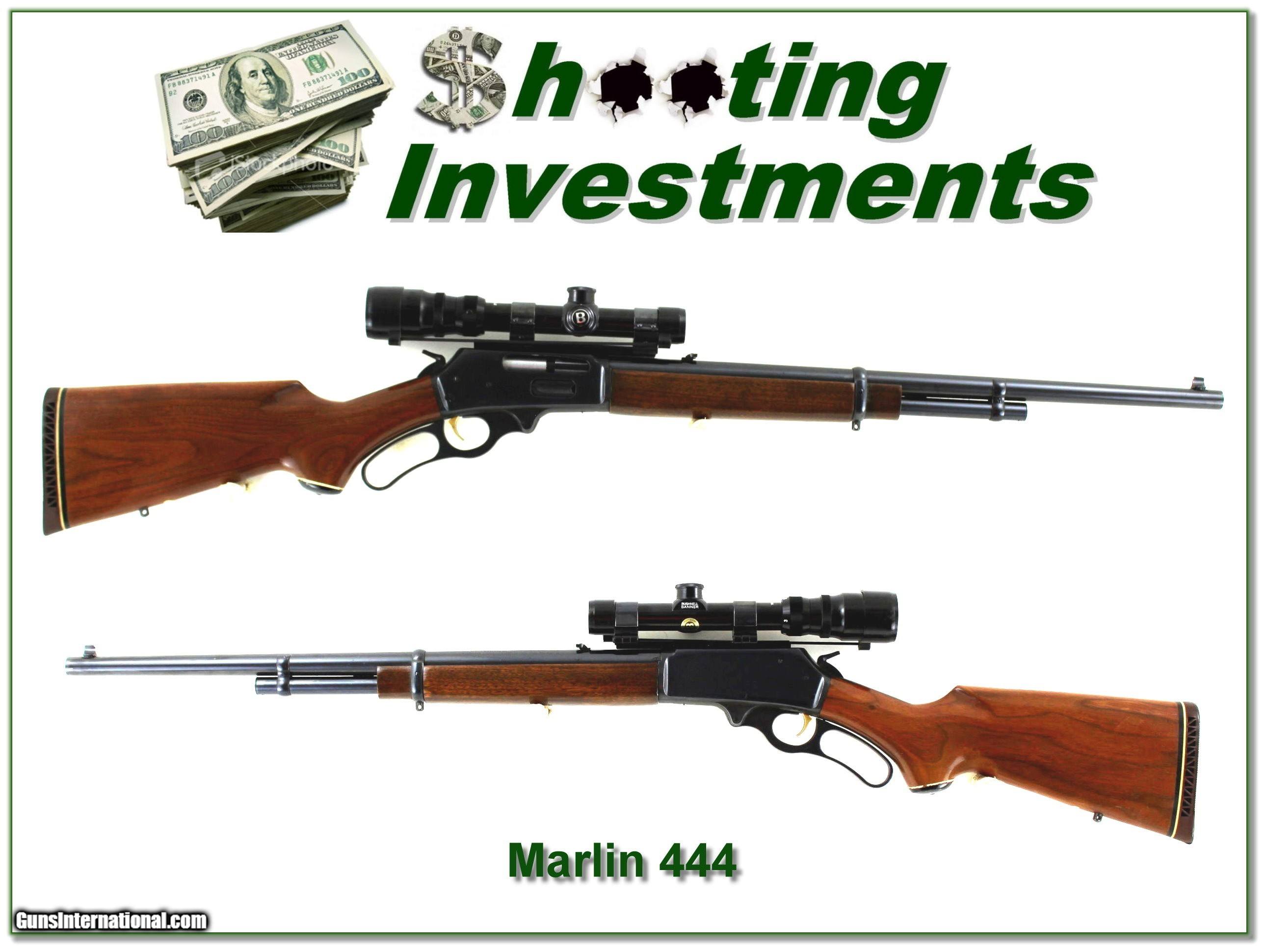 Marlin 444 in 444 Marlin JM marked made in 1971