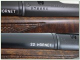 Anschutz 1432 with custom 22 Hornet barrel Double Set Triggers - 4 of 4