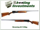Browning A5 Magnum 12 Ga 71 Belgium unfired! - 1 of 4