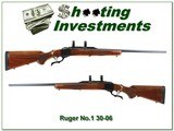 Ruger No.1 B 30-06 nice walnut! - 1 of 4