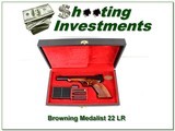 Browning Belgium Medalist 22 LR Exc Cond in case! f - 1 of 4