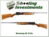 Browning A5 63 Belgium Light 12 Exc Cond! - 1 of 4