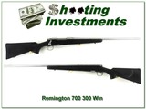 Remington 700 Stainless Engraved Drop Mag 300 Win - 1 of 4