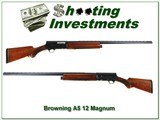 Browning A5 61 Belgium Magnum 12 Ga 32in VR - 1 of 4