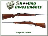 Ruger 77 Ultralight 270 Win - 1 of 4