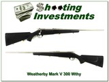 Weatherby Mark V Stainless 300 Wthy Mag - 1 of 4