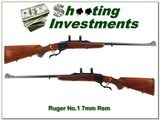 Ruger No.1 Sportier in 7mm Rem Mag 1976 Liberty collector! - 1 of 4