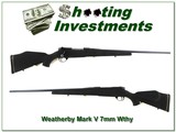 Weatherby Mark V Fibermark in 7mm Wthy Mag! - 1 of 4