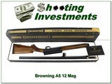 Browning A5 72 Belgium Magnum 12 Ga unfired in box! - 1 of 4