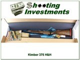 Kimber America Caprivi 375 H&H XX Wood like new in box! - 1 of 4