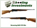 Browning BAR Grade 2 69 Belgium 270 Win Exc Cond - 1 of 4