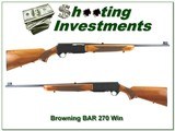 Browning BAR Grade II 70 Belgium 270 Win - 1 of 4