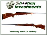 Weatherby Mark V Deluxe Left-Handed Custom Shop 300 26in! - 1 of 4