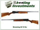Browning A5 Light 12 63 Belgium Blond 28in VR Modified! - 1 of 4