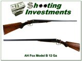 AH Fox Model B 12 Gauge - 1 of 4