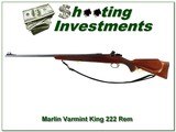Marlin Varmint King in 222 Rem made by Sako collector condition! - 1 of 4