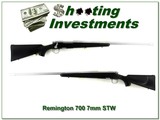 Remington 700 RARE Stainless Fluted, engraved DBM in 7mm STW - 1 of 4