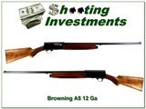 Browning A5 pre-War 1931 Belgium made 12 Ga collector! - 1 of 4