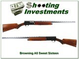 Browning A5 Sweet Sixteen made in 1956 Vent Rib! - 1 of 4