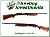 Remington 870 Wingmaster 12 Ga - 1 of 4