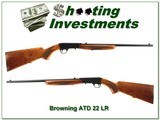 Browning 22 Auto 69 Belgium Blond like new collector! - 1 of 4