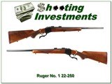 Ruger No.1 V Varmint 22-250 Red Pad! - 1 of 4