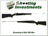 Browning A-Bolt II Stainless Stalker BOSS 300 Win Mag - 1 of 4