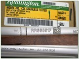 Remington 700 CDL Limited 22-250 rem rare NIB stainless fluted anniversary - 4 of 4