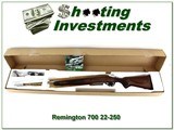 Remington 700 CDL Limited 22-250 rem rare NIB stainless fluted anniversary - 1 of 4