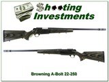Browning A-Bolt II Medallion Varmint 22-250 w/ BOSS! - 1 of 4