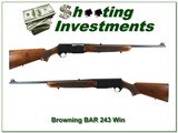 Browning BAR Grade II hard to find 243 Win - 1 of 4