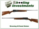 Browning A5 Sweet Sixteen 1962 Belgium made 28in Modified - 1 of 4