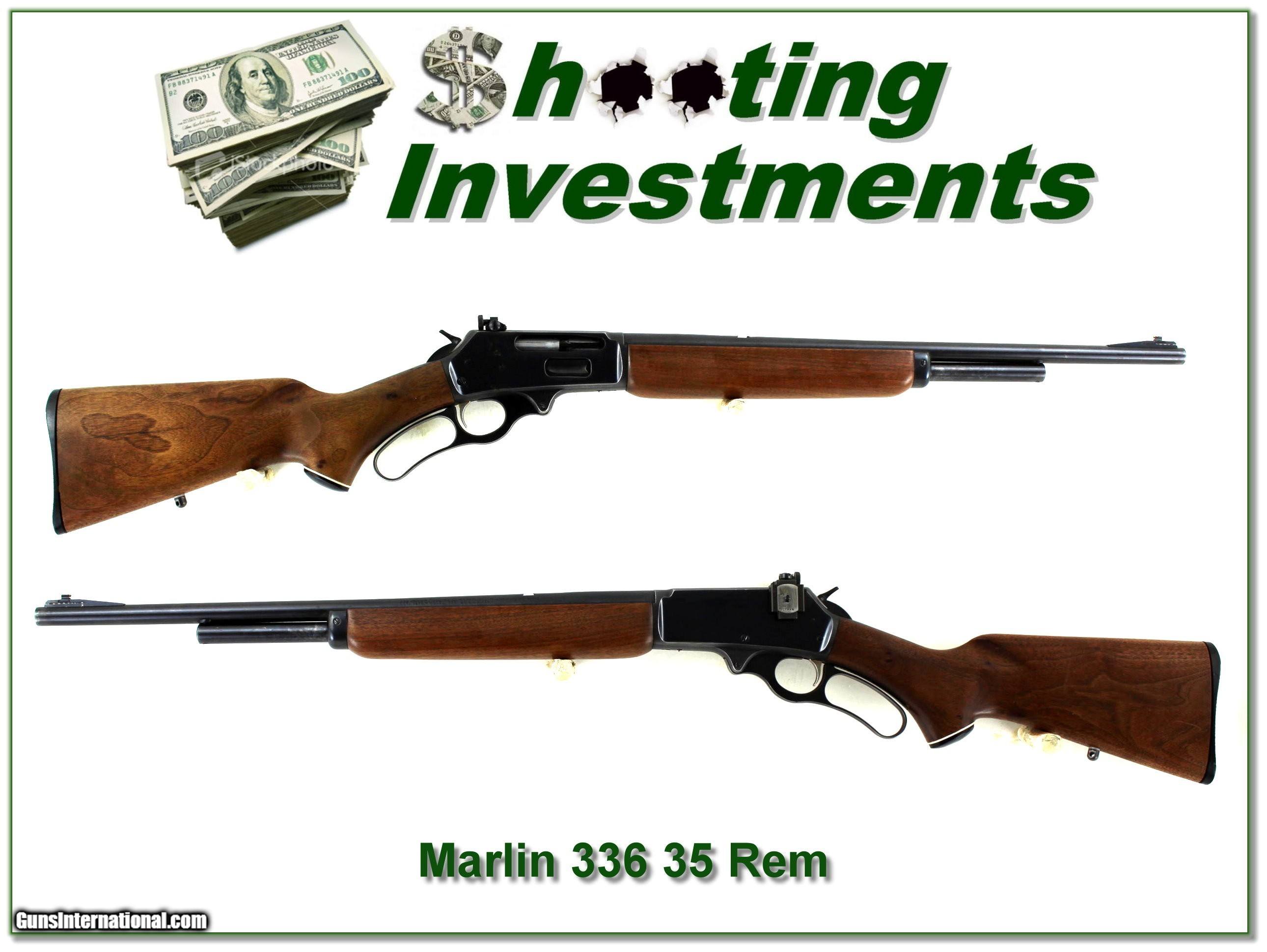 Marlin 336 SC JM marked made in 1960 35 Rem