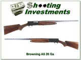 Browning A5 Light 20 28in Invector like new! - 1 of 4