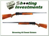 Browning A5 Sweet Sixteen 71 Belgium 28in Mod Vent Rib - 1 of 4