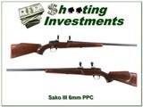 Sako III Varmint in 6 PPC near new repeater - 1 of 4