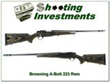 Browning A-Bolt II 223 Varmint BOSS Laminated stock Exc Cond! - 1 of 4
