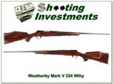 Weatherby Mark V Varmintmaster German 26in 224 Wthy - 1 of 4