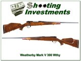 Weatherby Mark V German 300 with XX Wood!