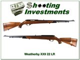 Weatherby Mark XXII Tube 22 Auto new condition NICE wood - 1 of 4