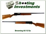 Browning A5 light 12 64 Belgium Blond Exc Cond 28in VR Mod - 1 of 4