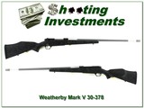 Weatherby Mark V Accumark 30-378 long range big game gun! - 1 of 4