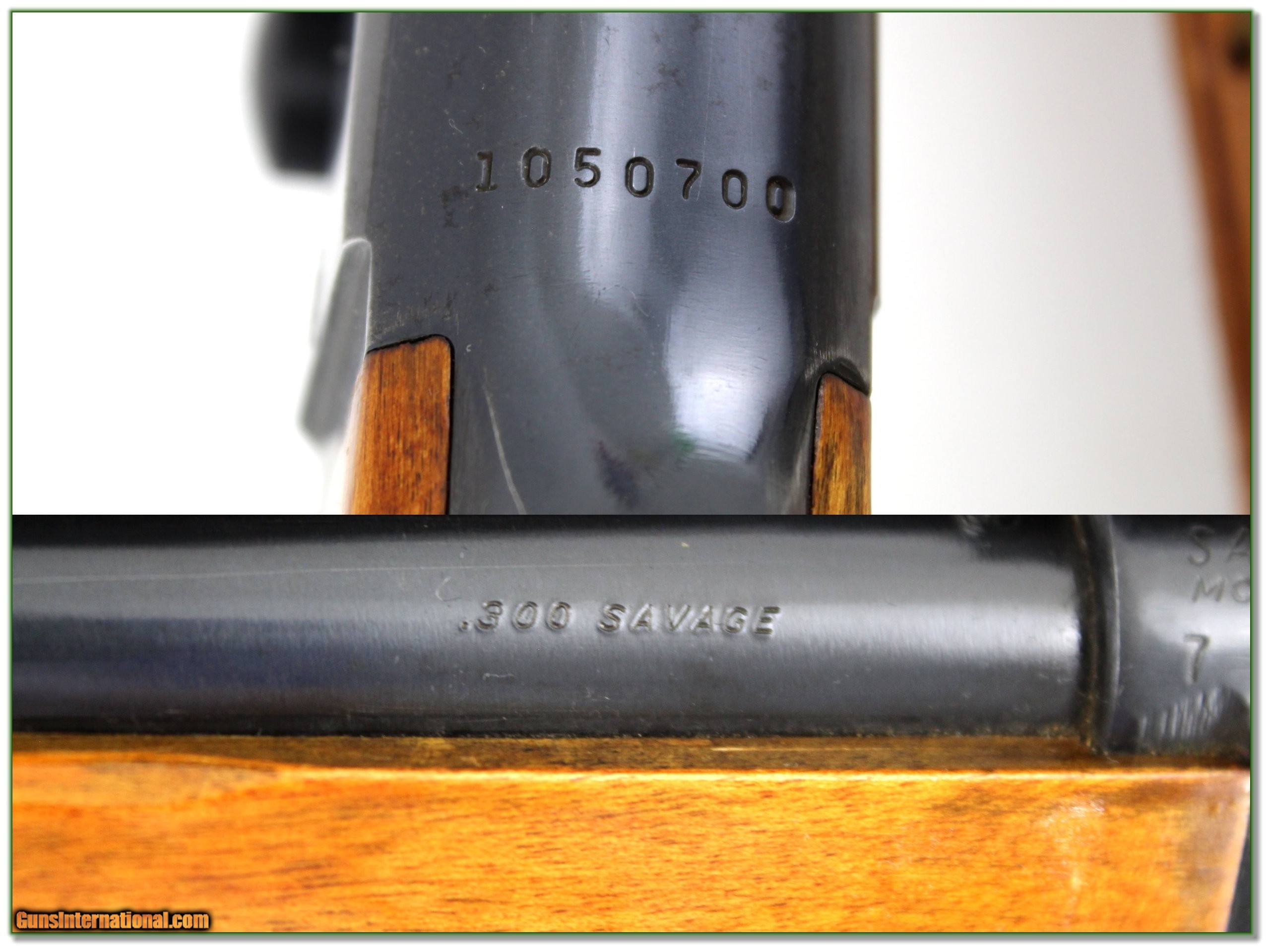 Savage 99E 300 Savage with scope